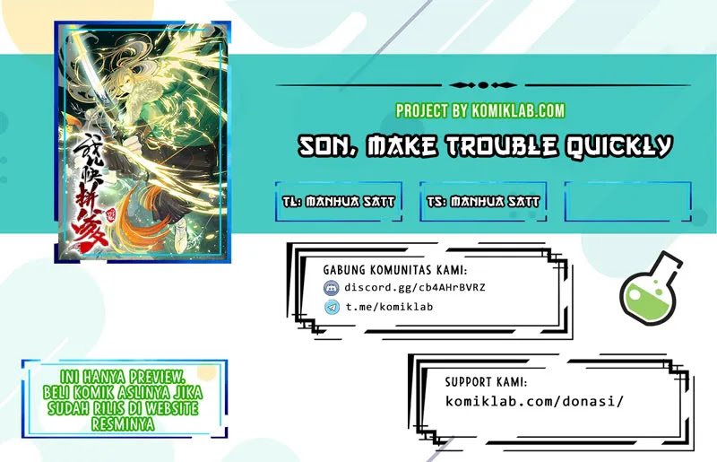 Son, Make Trouble Quickly Chapter 4 - halaman 1