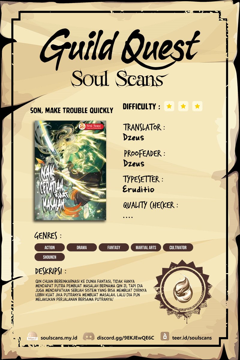 Son, Make Trouble Quickly Chapter 43 - halaman 1