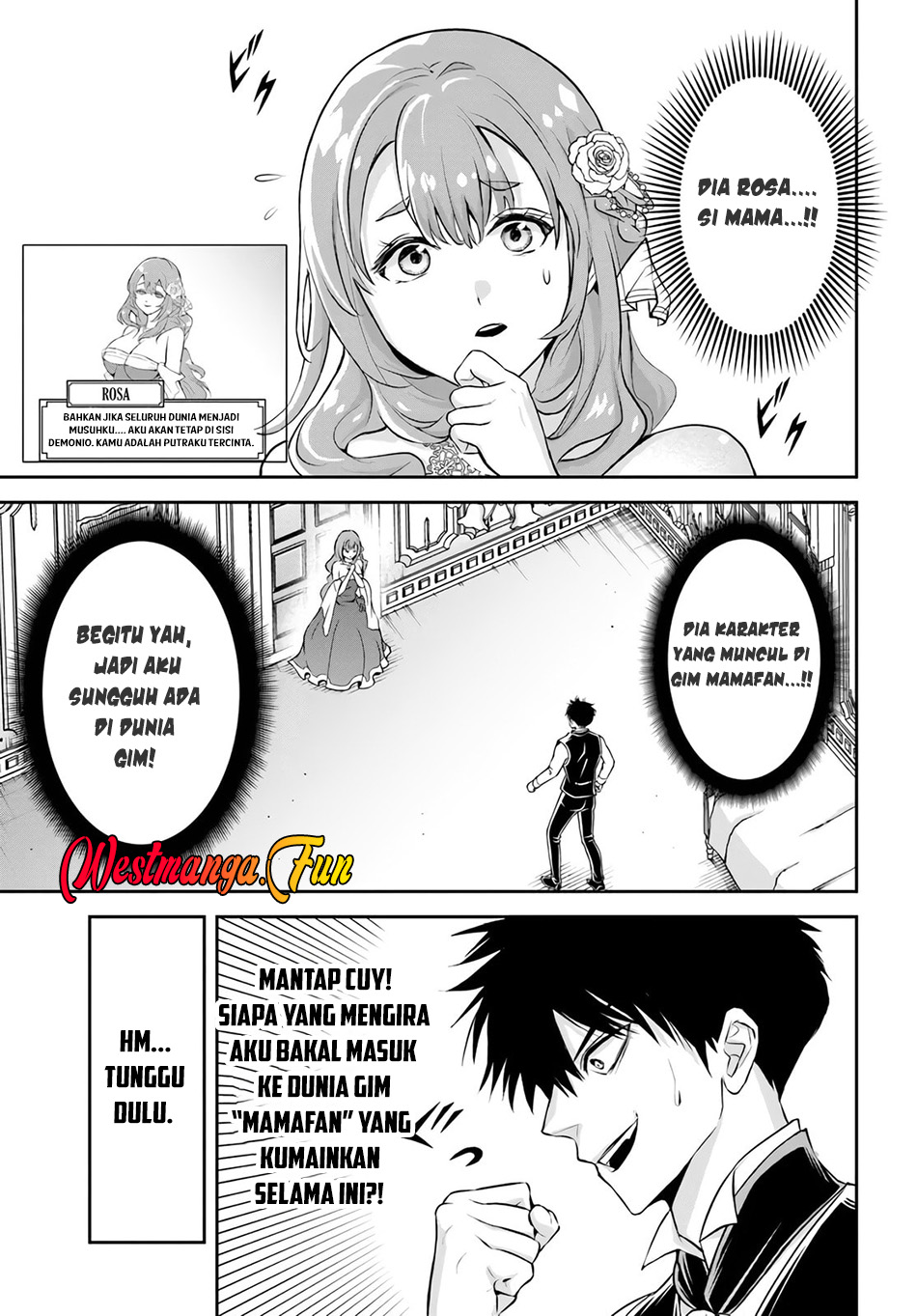 Sono Akuyaku Kizoku, Mama Heroine ga Sukisugiru: Shinshi na Doryoku de Saikyou to Nari Fuguu na Oshi Chara Tasukemakuru Chapter 1 - halaman 18