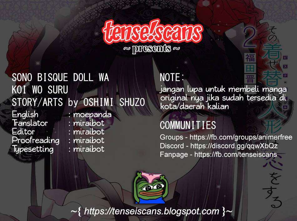 Sono Bisque Doll wa Koi wo Suru Chapter 22 - halaman 1