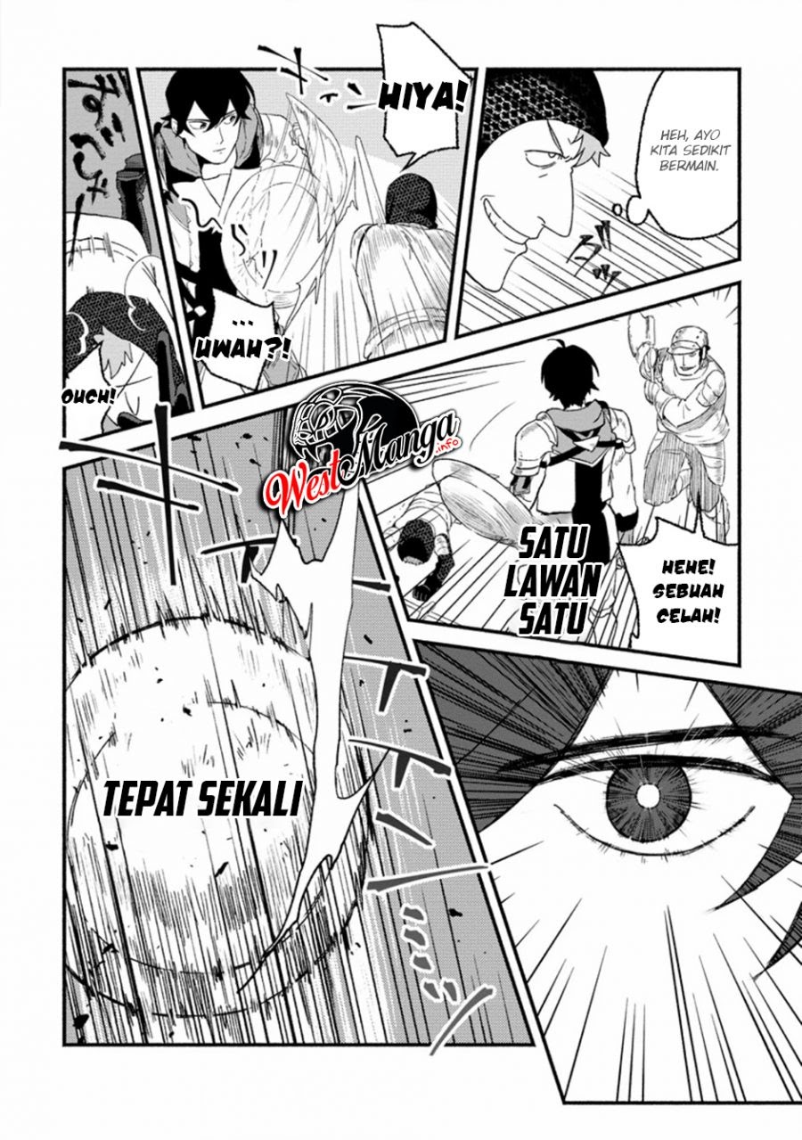 Sono Monban, Saikyou ni Tsuki: Tsuihou sareta Bougyoryoku 9999 no Senshi, Outo no Monban toshite Musou suru Chapter 1 - halaman 25