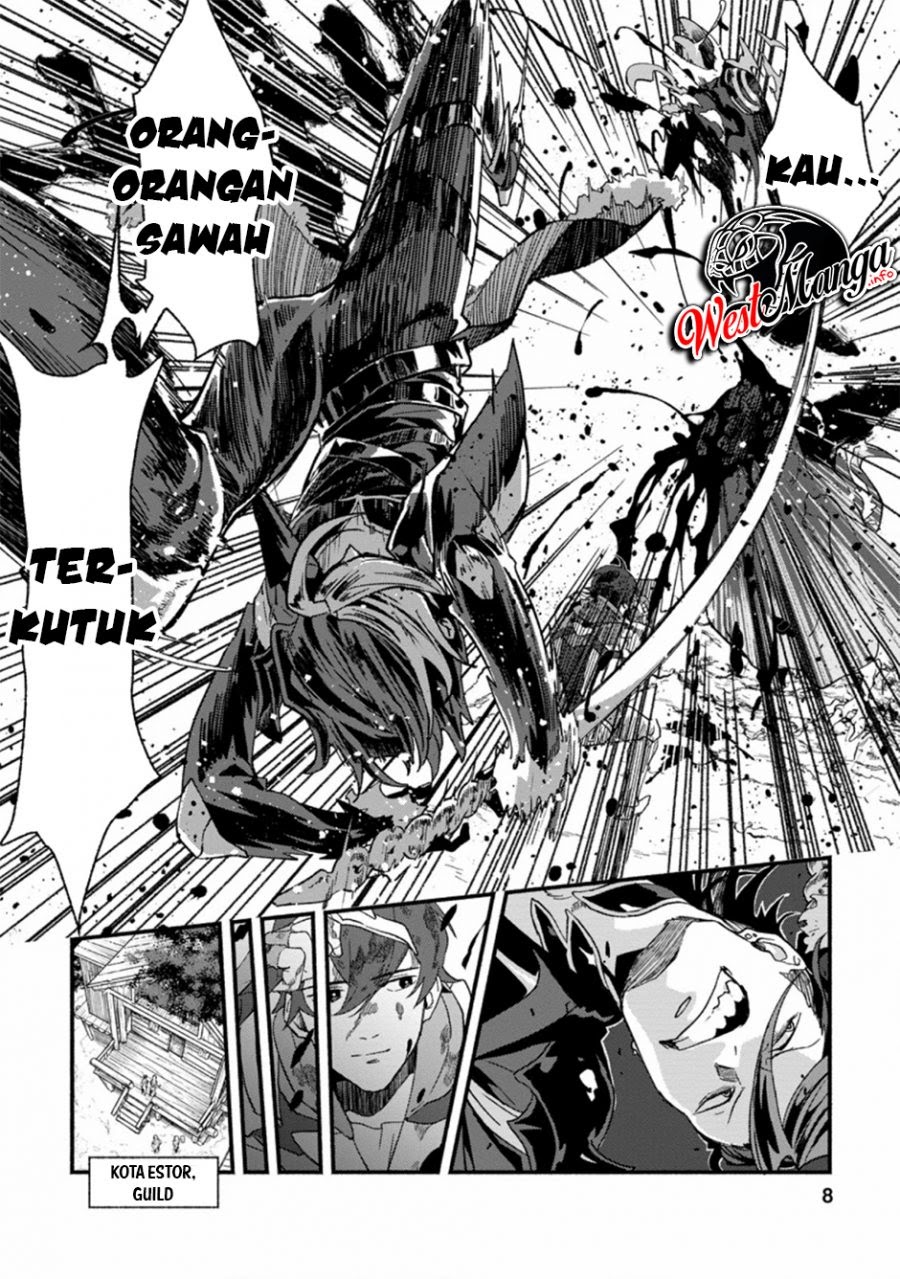 Sono Monban, Saikyou ni Tsuki: Tsuihou sareta Bougyoryoku 9999 no Senshi, Outo no Monban toshite Musou suru Chapter 1 - halaman 7