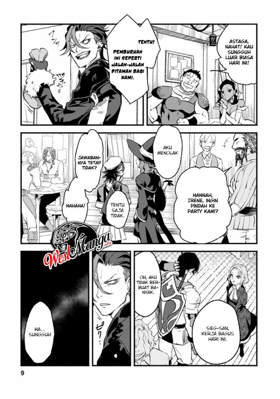 Sono Monban, Saikyou ni Tsuki: Tsuihou sareta Bougyoryoku 9999 no Senshi, Outo no Monban toshite Musou suru Chapter 1 - halaman 8