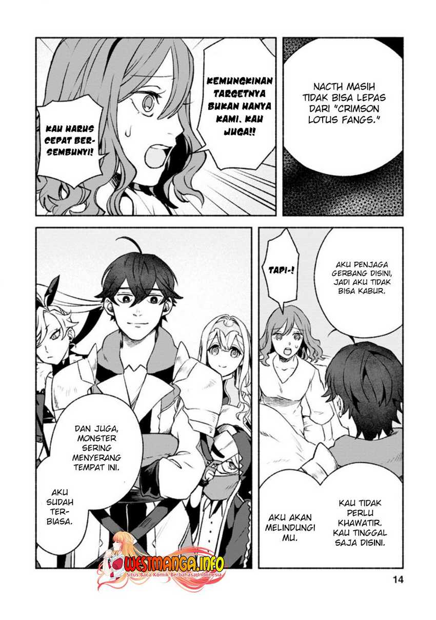Sono Monban, Saikyou ni Tsuki: Tsuihou sareta Bougyoryoku 9999 no Senshi, Outo no Monban toshite Musou suru Chapter 11 - halaman 15