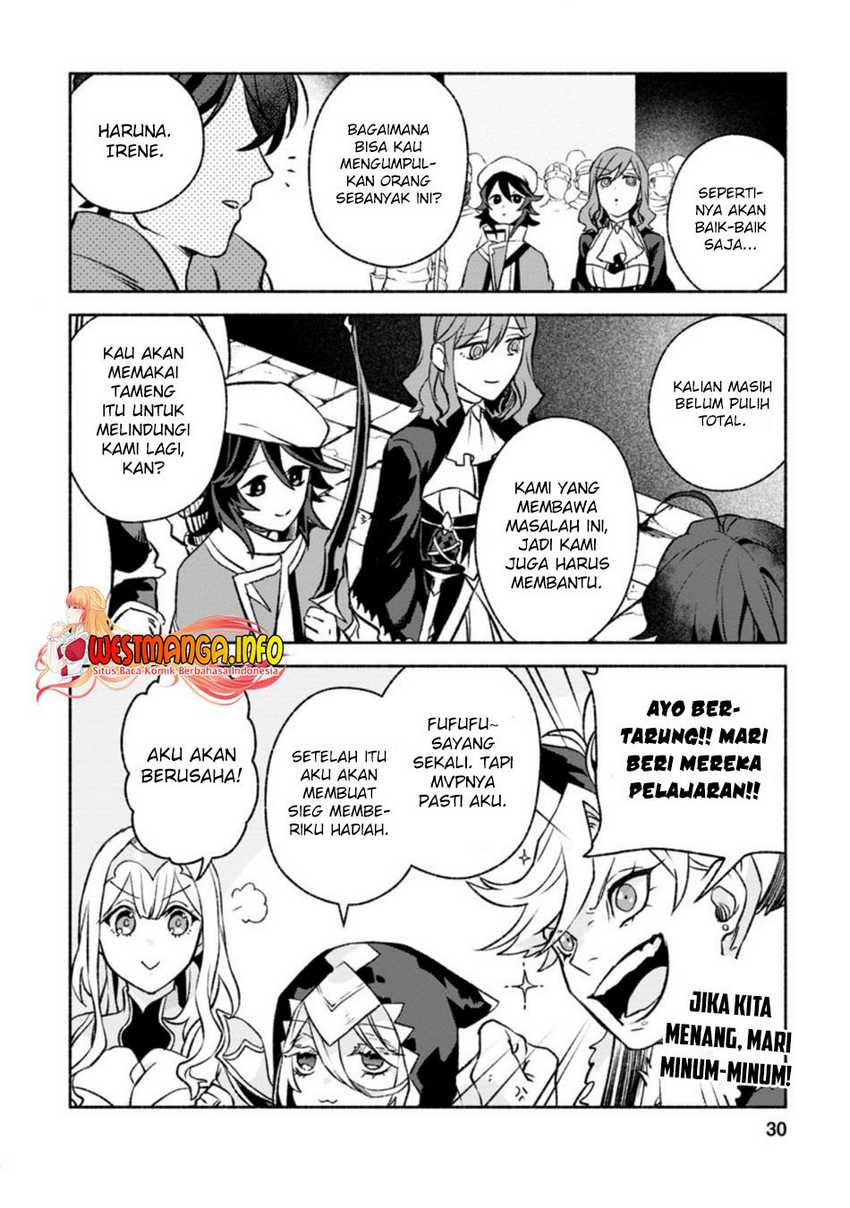 Sono Monban, Saikyou ni Tsuki: Tsuihou sareta Bougyoryoku 9999 no Senshi, Outo no Monban toshite Musou suru Chapter 11 - halaman 32