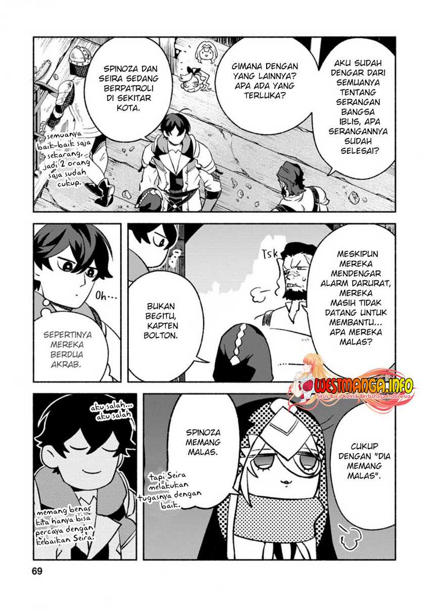 Sono Monban, Saikyou ni Tsuki: Tsuihou sareta Bougyoryoku 9999 no Senshi, Outo no Monban toshite Musou suru Chapter 13 - halaman 7