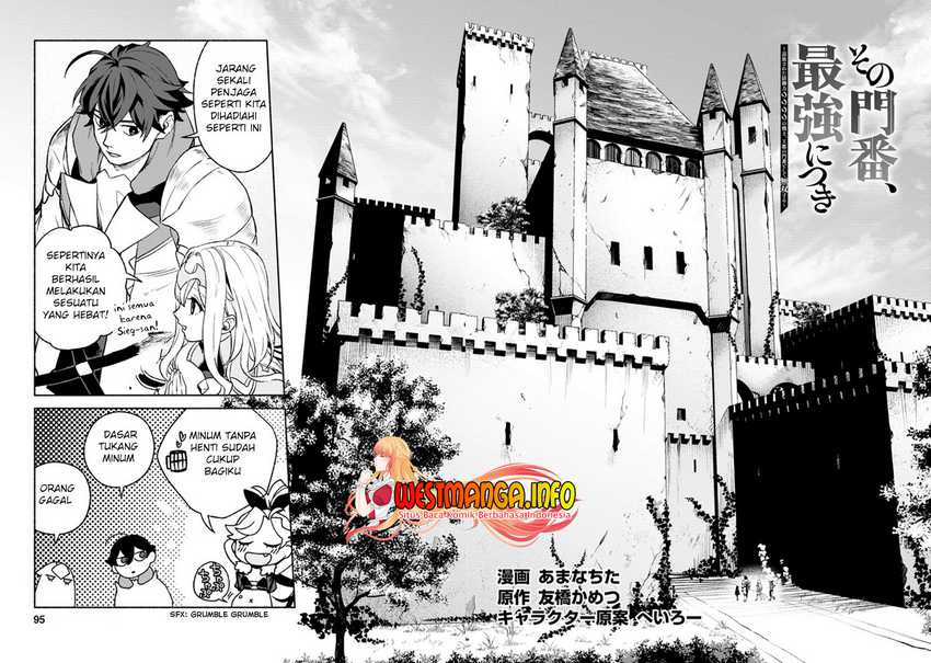 Sono Monban, Saikyou ni Tsuki: Tsuihou sareta Bougyoryoku 9999 no Senshi, Outo no Monban toshite Musou suru Chapter 14.1 - halaman 4