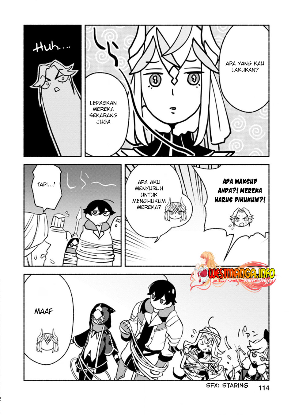 Sono Monban, Saikyou ni Tsuki: Tsuihou sareta Bougyoryoku 9999 no Senshi, Outo no Monban toshite Musou suru Chapter 14.3 - halaman 4