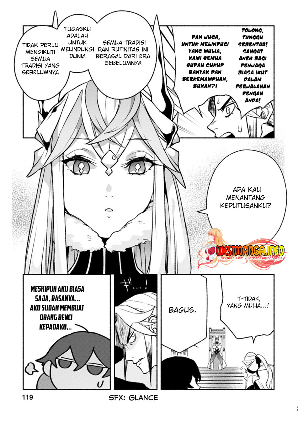 Sono Monban, Saikyou ni Tsuki: Tsuihou sareta Bougyoryoku 9999 no Senshi, Outo no Monban toshite Musou suru Chapter 14.3 - halaman 9