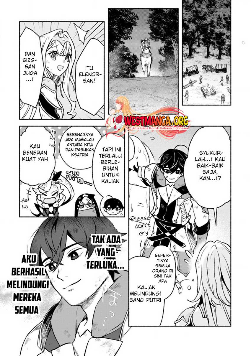 Sono Monban, Saikyou ni Tsuki: Tsuihou sareta Bougyoryoku 9999 no Senshi, Outo no Monban toshite Musou suru Chapter 16 - halaman 11