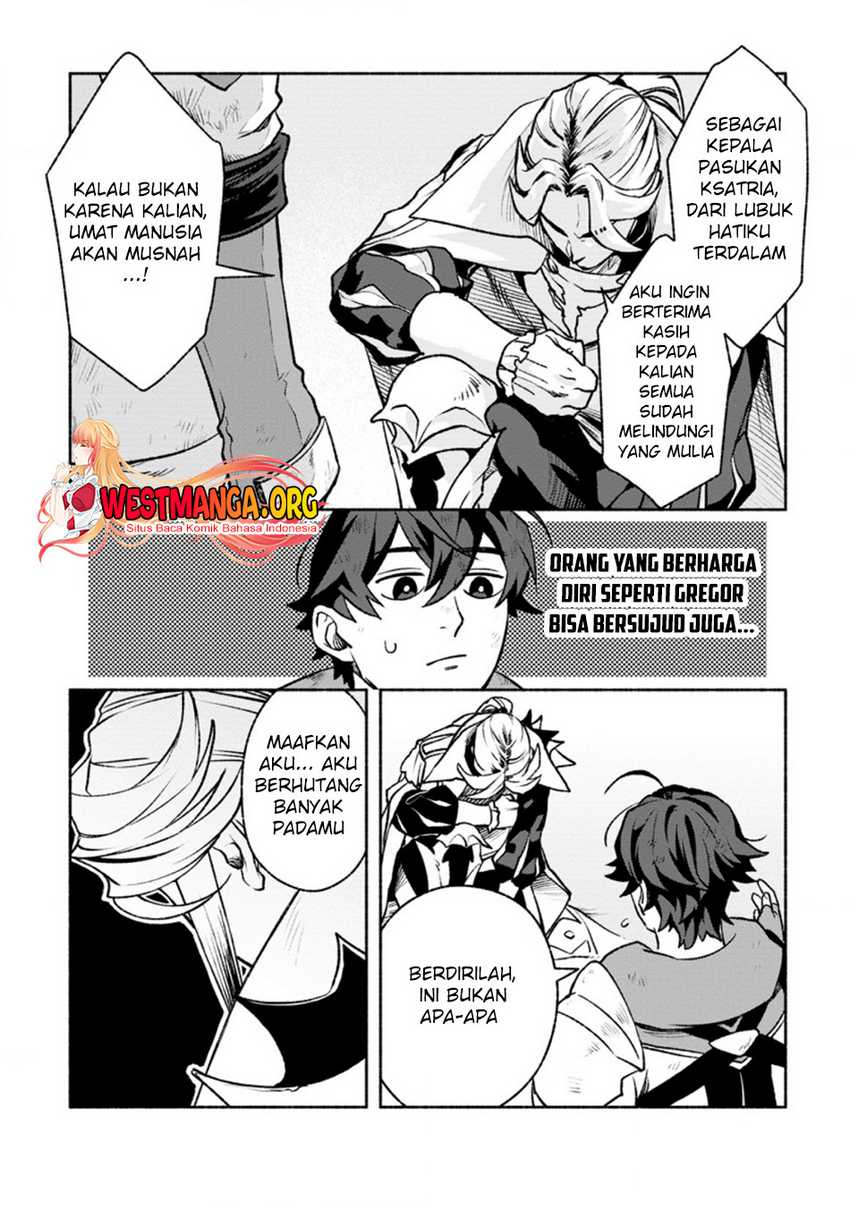 Sono Monban, Saikyou ni Tsuki: Tsuihou sareta Bougyoryoku 9999 no Senshi, Outo no Monban toshite Musou suru Chapter 16 - halaman 14