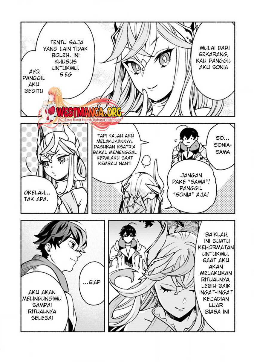 Sono Monban, Saikyou ni Tsuki: Tsuihou sareta Bougyoryoku 9999 no Senshi, Outo no Monban toshite Musou suru Chapter 16 - halaman 27