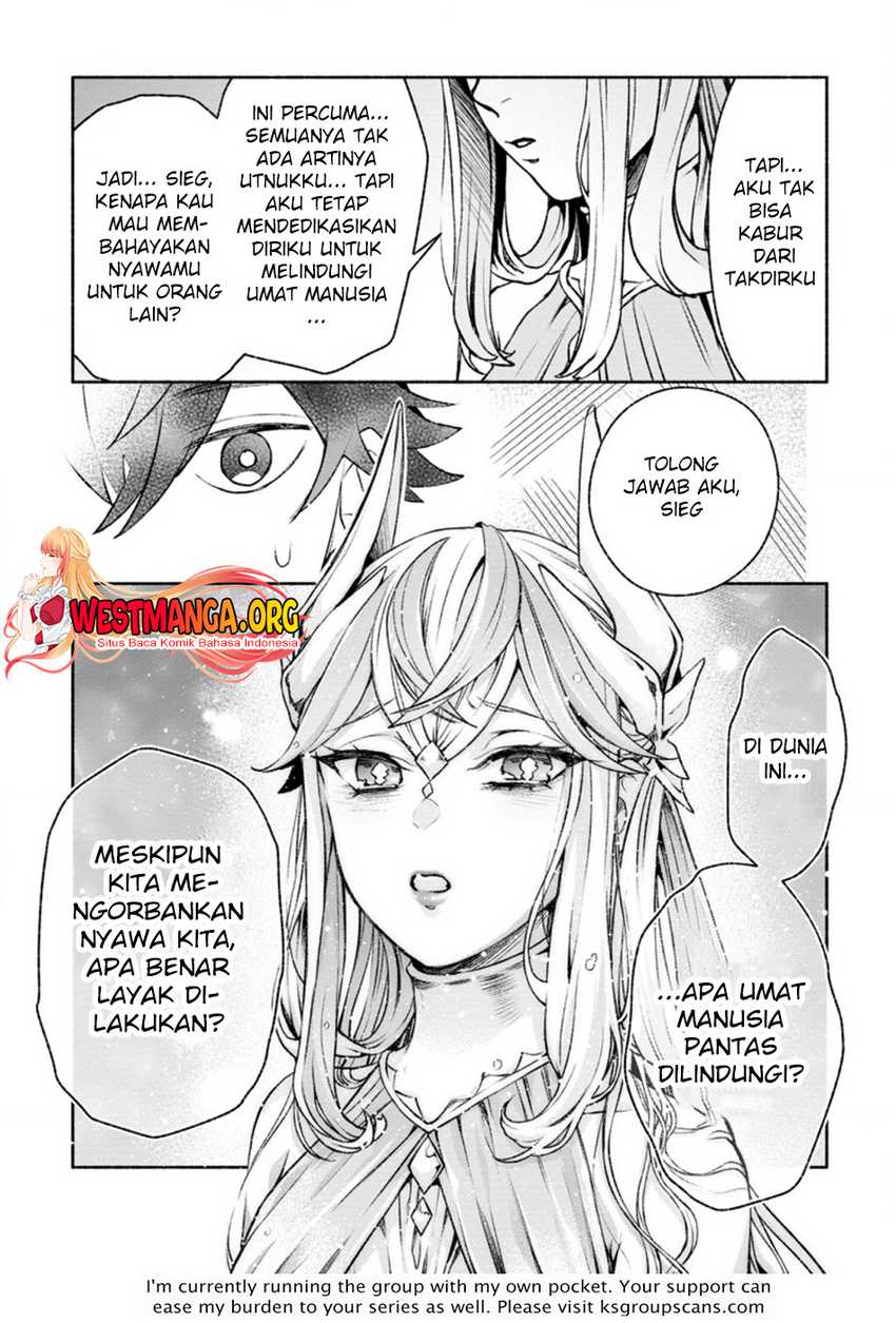 Sono Monban, Saikyou ni Tsuki: Tsuihou sareta Bougyoryoku 9999 no Senshi, Outo no Monban toshite Musou suru Chapter 16 - halaman 33