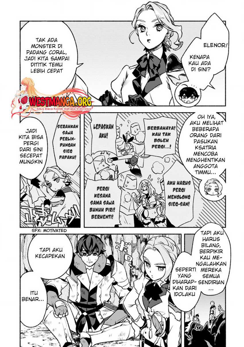 Sono Monban, Saikyou ni Tsuki: Tsuihou sareta Bougyoryoku 9999 no Senshi, Outo no Monban toshite Musou suru Chapter 16 - halaman 8