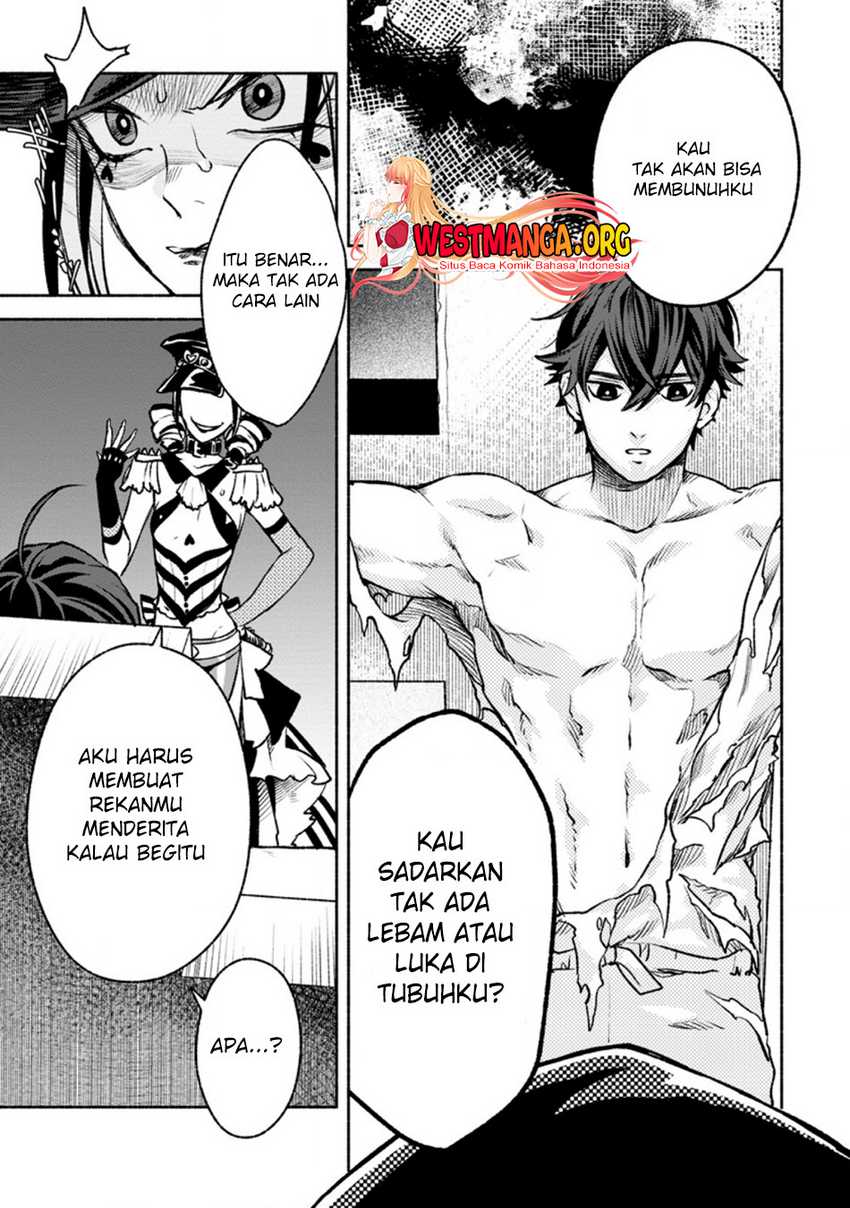Sono Monban, Saikyou ni Tsuki: Tsuihou sareta Bougyoryoku 9999 no Senshi, Outo no Monban toshite Musou suru Chapter 18 - halaman 22