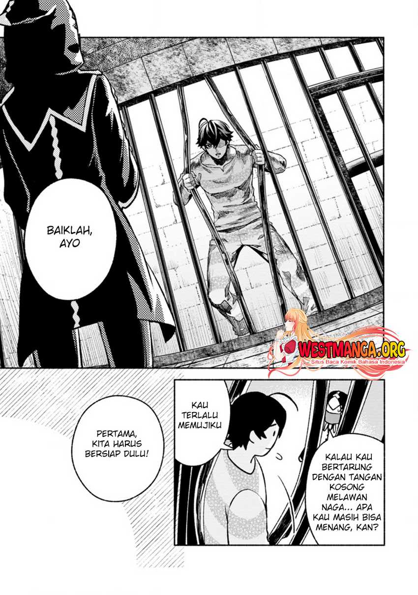 Sono Monban, Saikyou ni Tsuki: Tsuihou sareta Bougyoryoku 9999 no Senshi, Outo no Monban toshite Musou suru Chapter 18 - halaman 28
