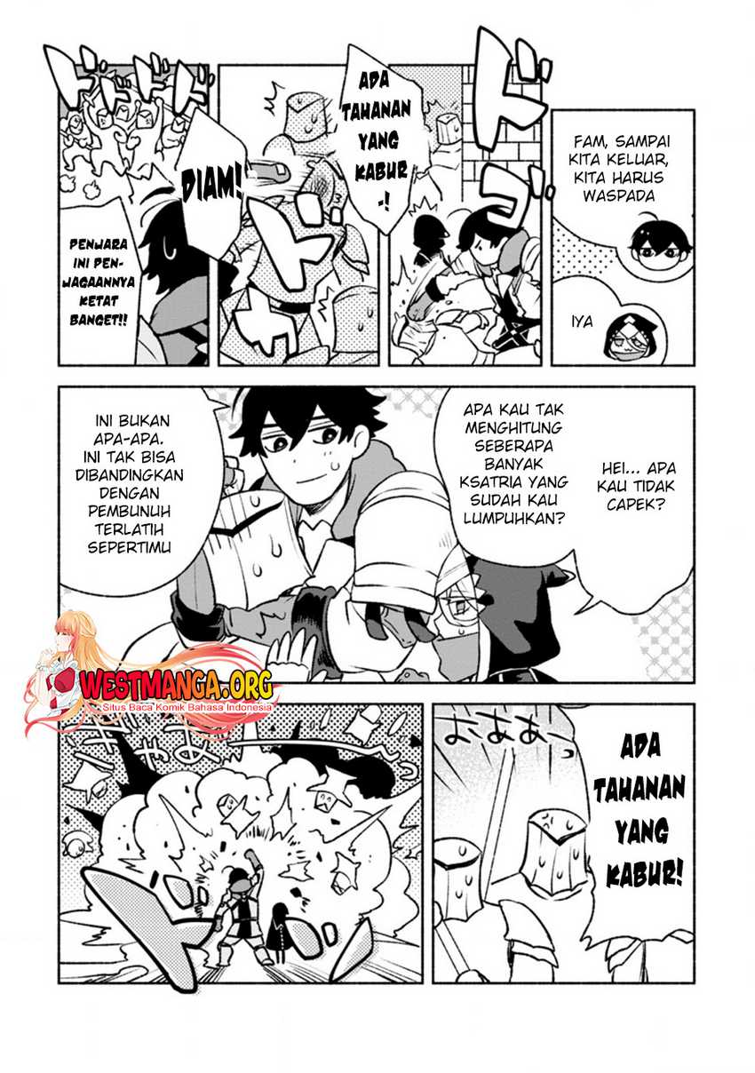 Sono Monban, Saikyou ni Tsuki: Tsuihou sareta Bougyoryoku 9999 no Senshi, Outo no Monban toshite Musou suru Chapter 18 - halaman 30