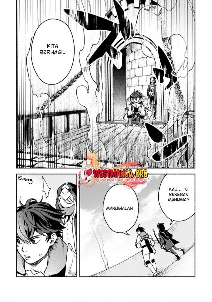 Sono Monban, Saikyou ni Tsuki: Tsuihou sareta Bougyoryoku 9999 no Senshi, Outo no Monban toshite Musou suru Chapter 18 - halaman 32