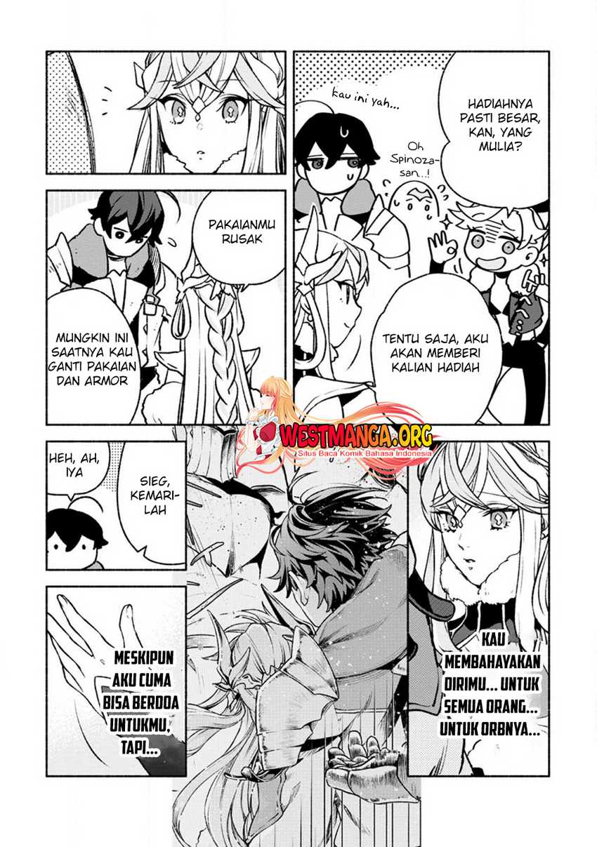 Sono Monban, Saikyou ni Tsuki: Tsuihou sareta Bougyoryoku 9999 no Senshi, Outo no Monban toshite Musou suru Chapter 21 - halaman 23