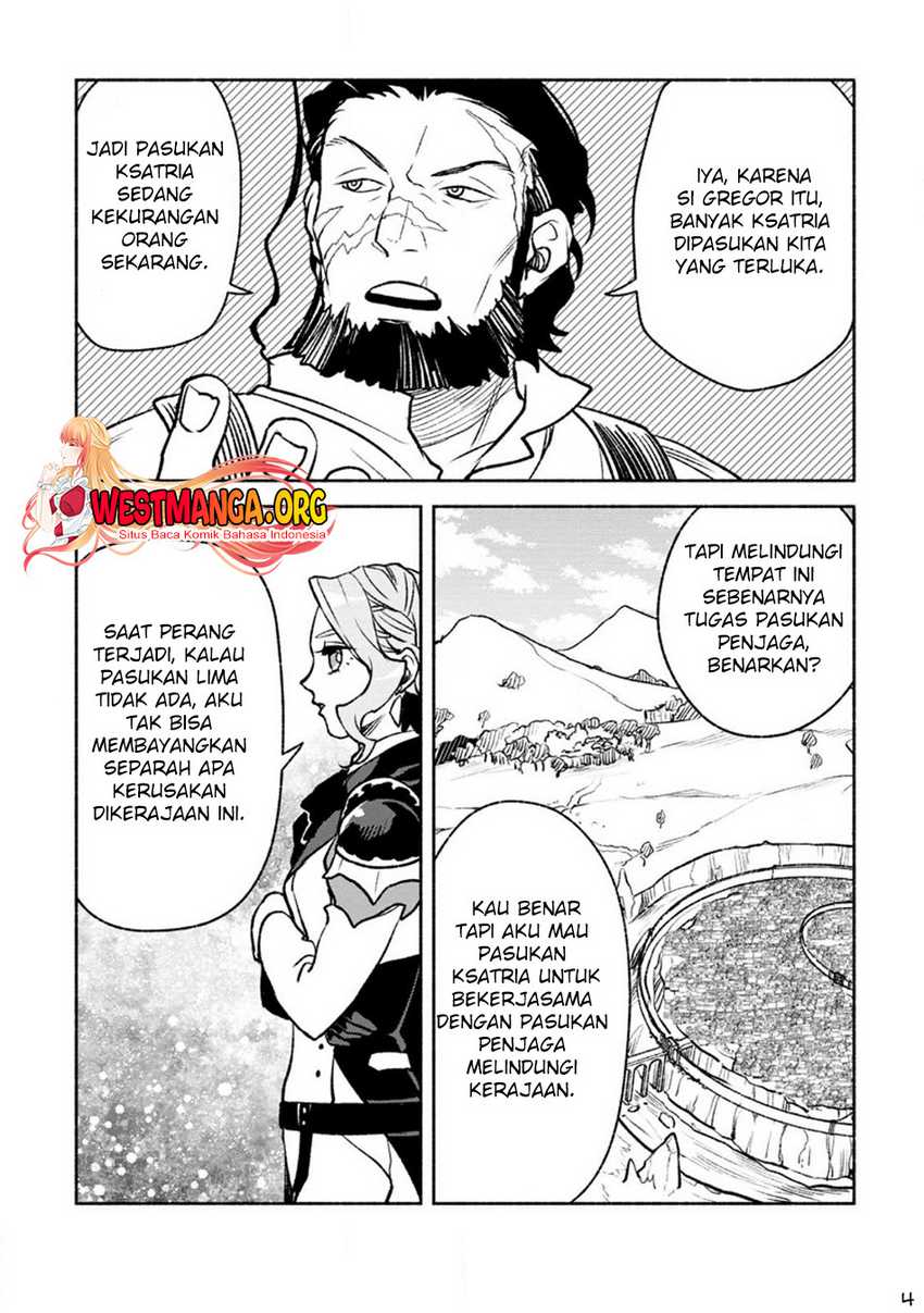 Sono Monban, Saikyou ni Tsuki: Tsuihou sareta Bougyoryoku 9999 no Senshi, Outo no Monban toshite Musou suru Chapter 22 - halaman 6