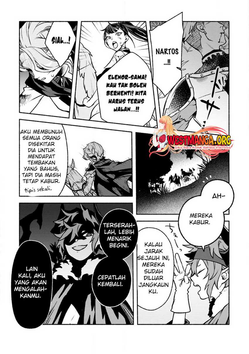 Sono Monban, Saikyou ni Tsuki: Tsuihou sareta Bougyoryoku 9999 no Senshi, Outo no Monban toshite Musou suru Chapter 24 - halaman 15