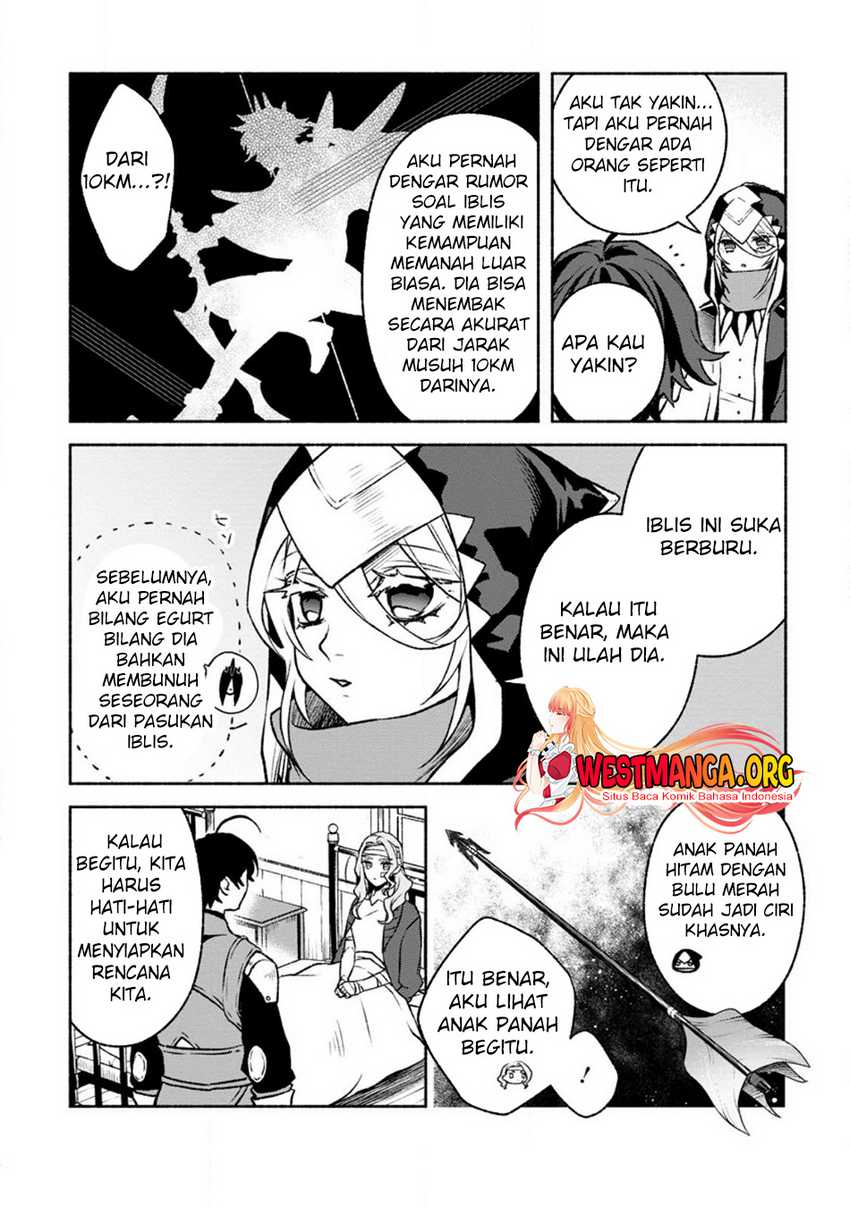 Sono Monban, Saikyou ni Tsuki: Tsuihou sareta Bougyoryoku 9999 no Senshi, Outo no Monban toshite Musou suru Chapter 24 - halaman 21