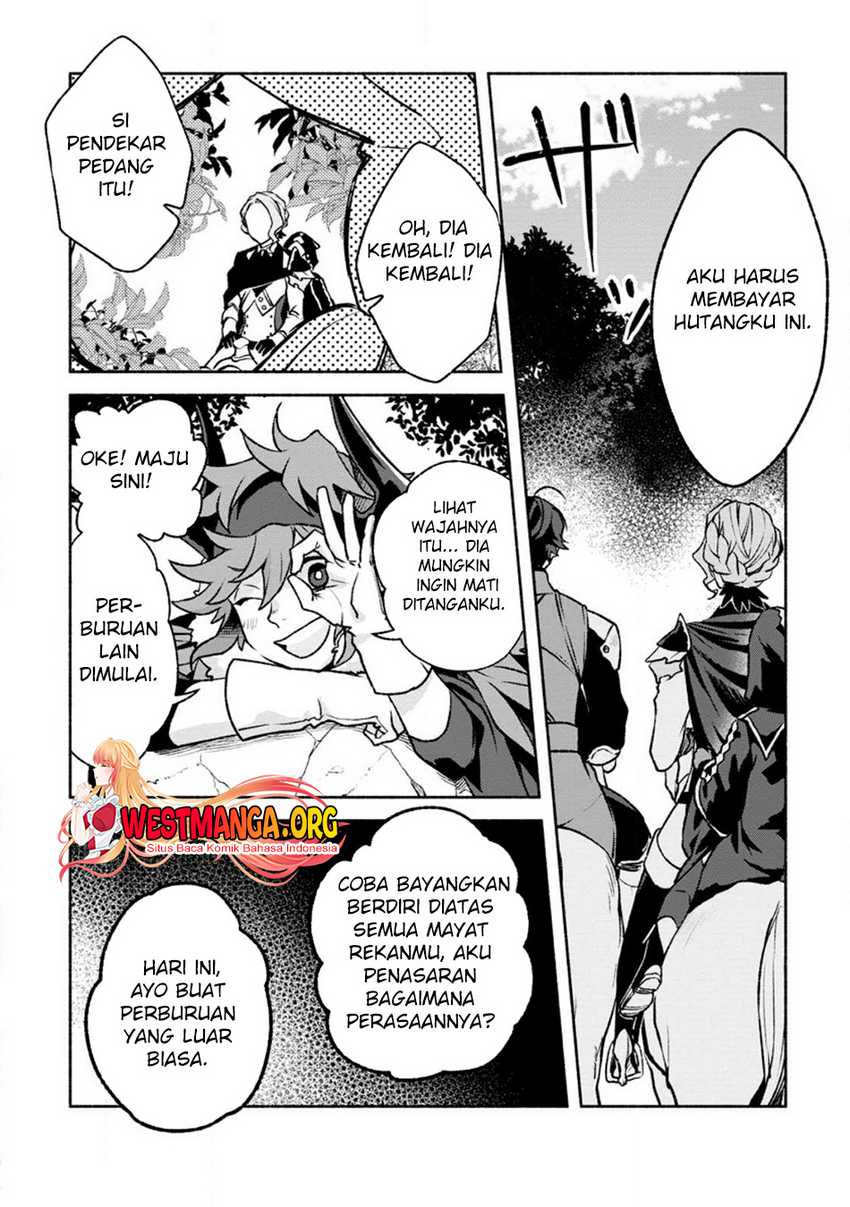 Sono Monban, Saikyou ni Tsuki: Tsuihou sareta Bougyoryoku 9999 no Senshi, Outo no Monban toshite Musou suru Chapter 24 - halaman 23