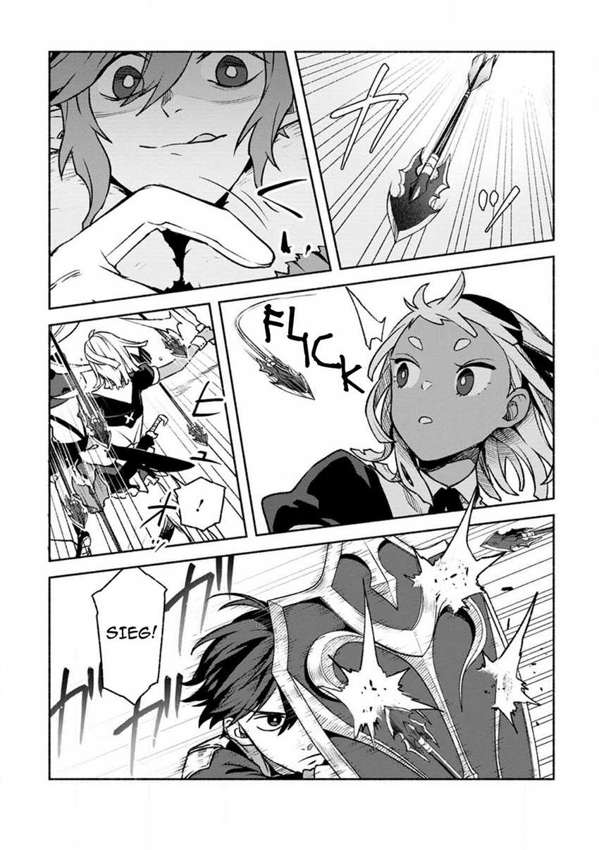 Sono Monban, Saikyou ni Tsuki: Tsuihou sareta Bougyoryoku 9999 no Senshi, Outo no Monban toshite Musou suru Chapter 24 - halaman 27