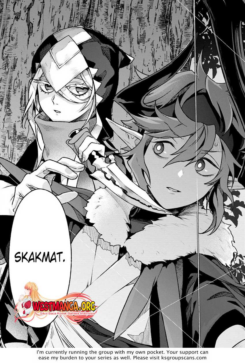 Sono Monban, Saikyou ni Tsuki: Tsuihou sareta Bougyoryoku 9999 no Senshi, Outo no Monban toshite Musou suru Chapter 24 - halaman 32