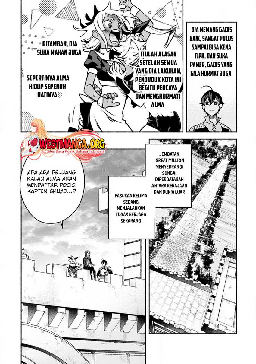 Sono Monban, Saikyou ni Tsuki: Tsuihou sareta Bougyoryoku 9999 no Senshi, Outo no Monban toshite Musou suru Chapter 25 - halaman 27