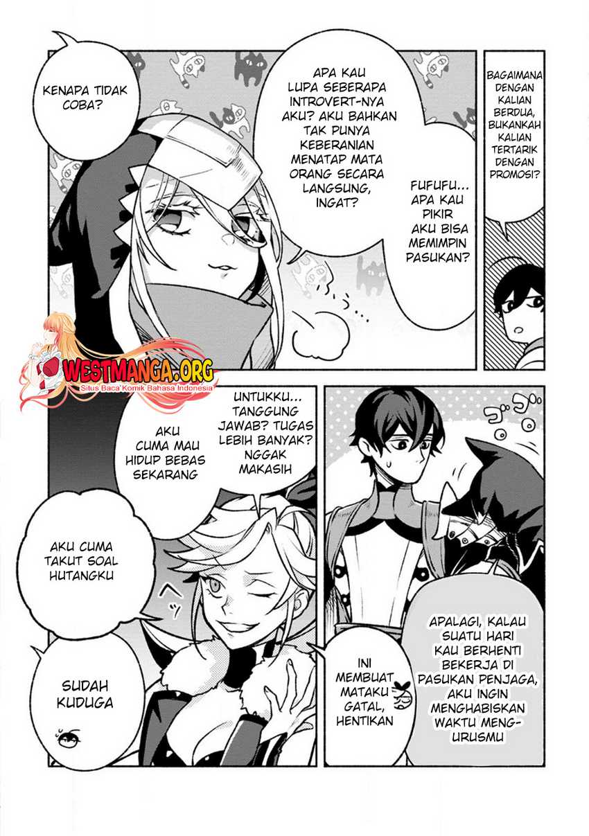 Sono Monban, Saikyou ni Tsuki: Tsuihou sareta Bougyoryoku 9999 no Senshi, Outo no Monban toshite Musou suru Chapter 25 - halaman 29
