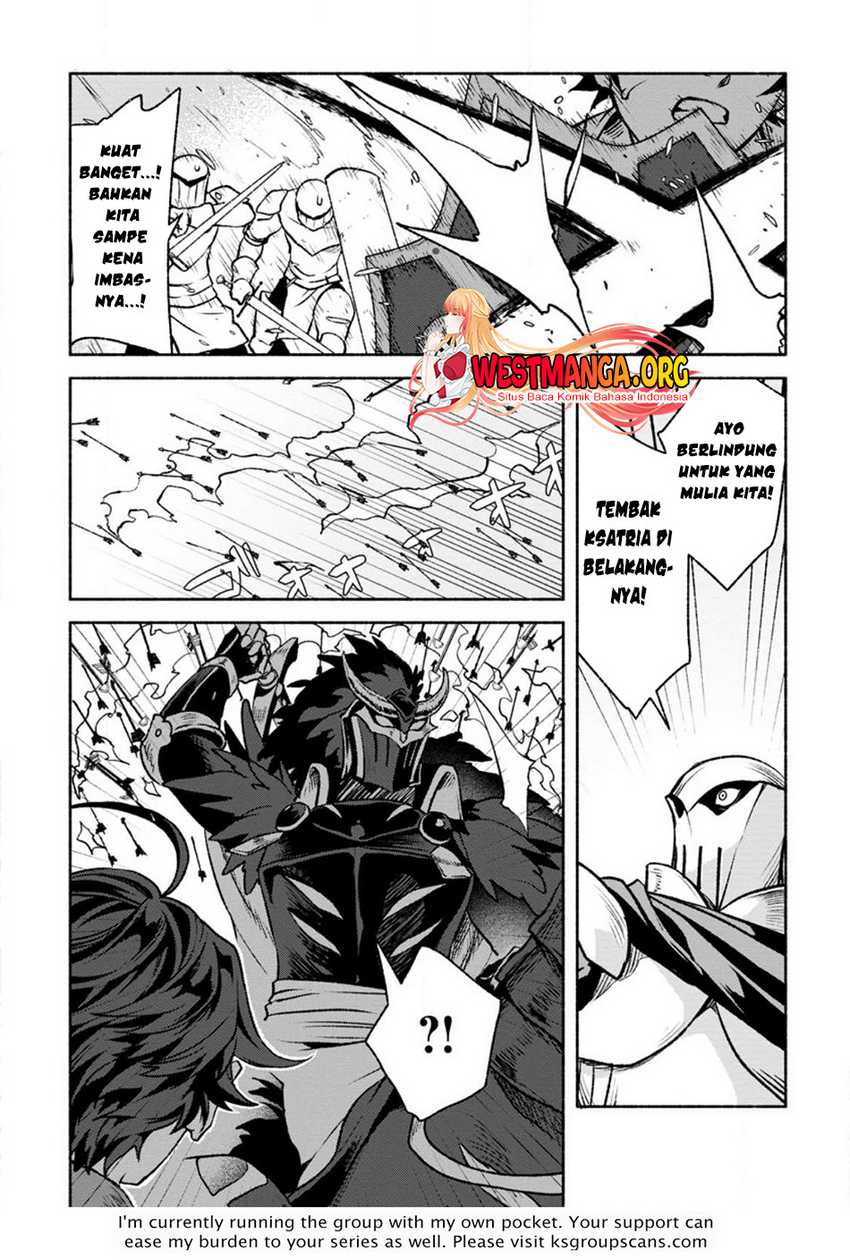Sono Monban, Saikyou ni Tsuki: Tsuihou sareta Bougyoryoku 9999 no Senshi, Outo no Monban toshite Musou suru Chapter 26.1 - halaman 15