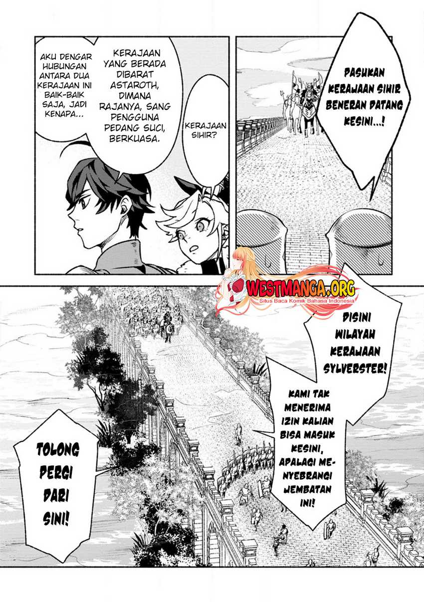 Sono Monban, Saikyou ni Tsuki: Tsuihou sareta Bougyoryoku 9999 no Senshi, Outo no Monban toshite Musou suru Chapter 26.1 - halaman 4