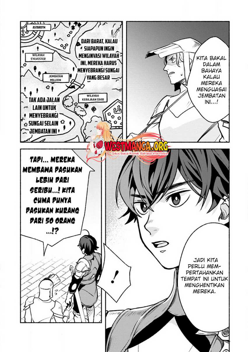 Sono Monban, Saikyou ni Tsuki: Tsuihou sareta Bougyoryoku 9999 no Senshi, Outo no Monban toshite Musou suru Chapter 26.1 - halaman 6