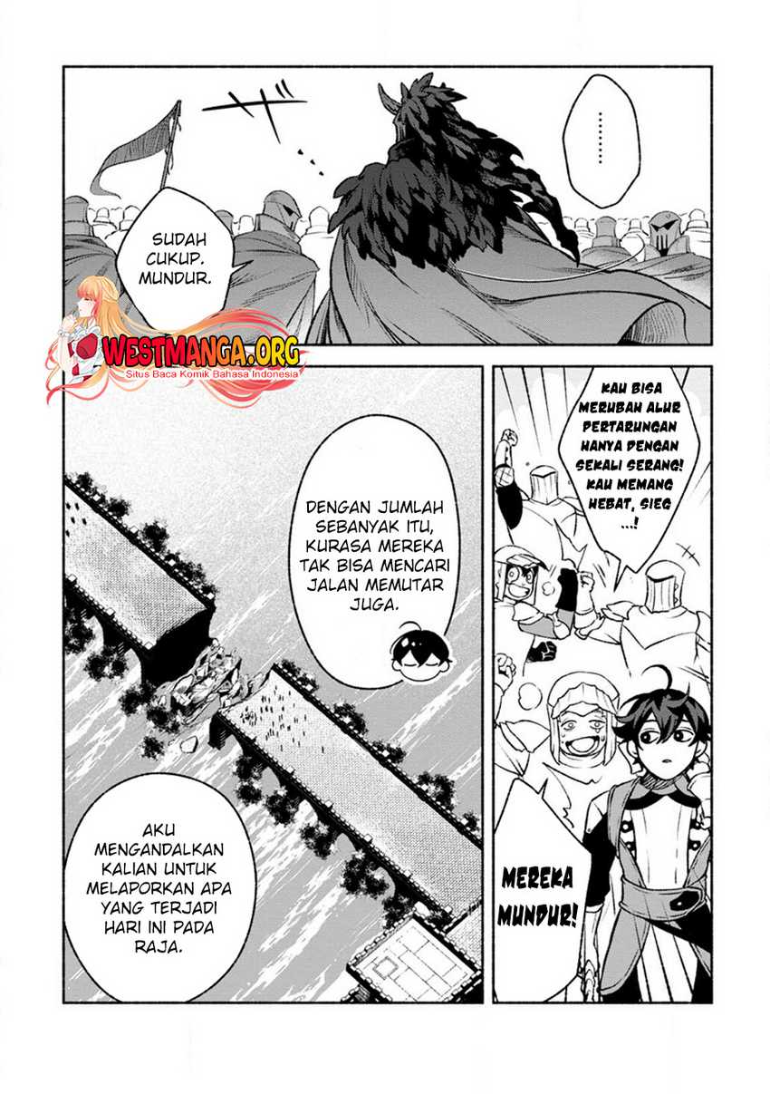 Sono Monban, Saikyou ni Tsuki: Tsuihou sareta Bougyoryoku 9999 no Senshi, Outo no Monban toshite Musou suru Chapter 26.2 - halaman 12