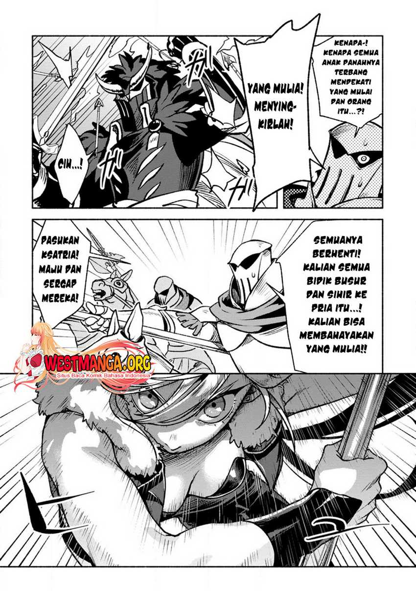 Sono Monban, Saikyou ni Tsuki: Tsuihou sareta Bougyoryoku 9999 no Senshi, Outo no Monban toshite Musou suru Chapter 26.2 - halaman 2