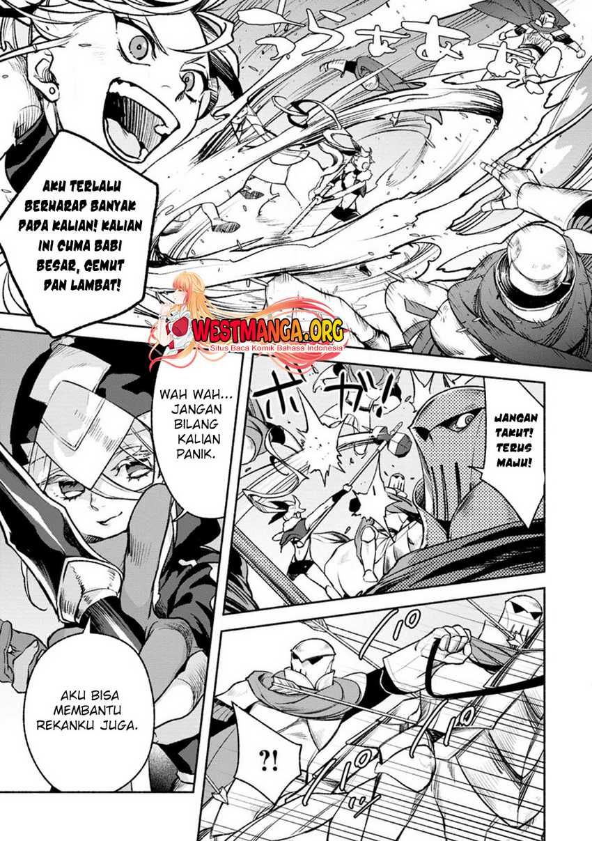 Sono Monban, Saikyou ni Tsuki: Tsuihou sareta Bougyoryoku 9999 no Senshi, Outo no Monban toshite Musou suru Chapter 26.2 - halaman 5