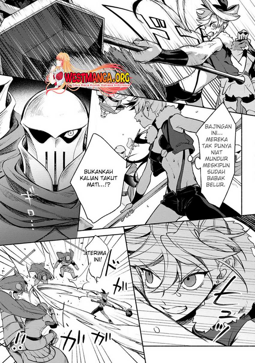 Sono Monban, Saikyou ni Tsuki: Tsuihou sareta Bougyoryoku 9999 no Senshi, Outo no Monban toshite Musou suru Chapter 26.2 - halaman 6