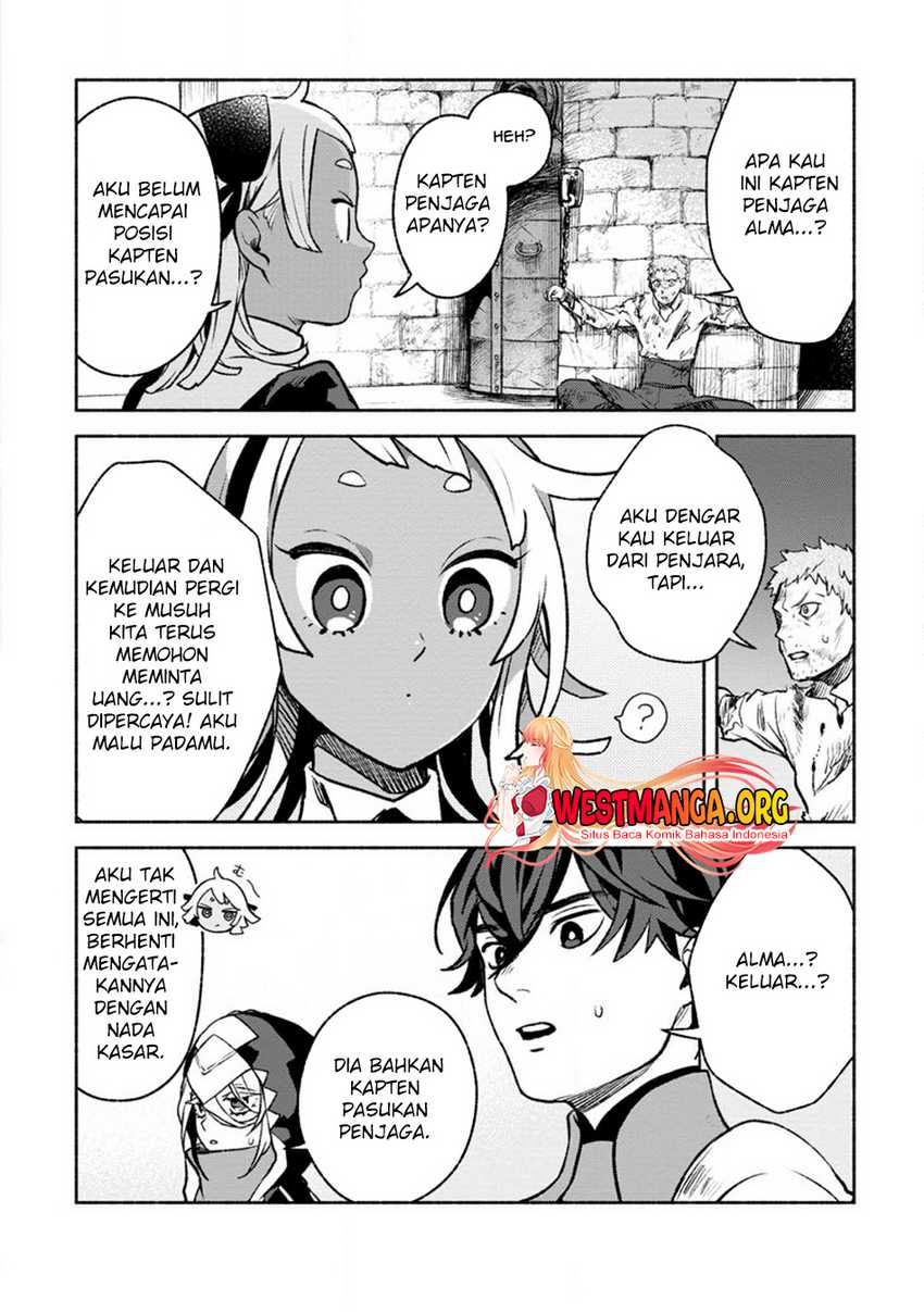 Sono Monban, Saikyou ni Tsuki: Tsuihou sareta Bougyoryoku 9999 no Senshi, Outo no Monban toshite Musou suru Chapter 26.3 - halaman 13