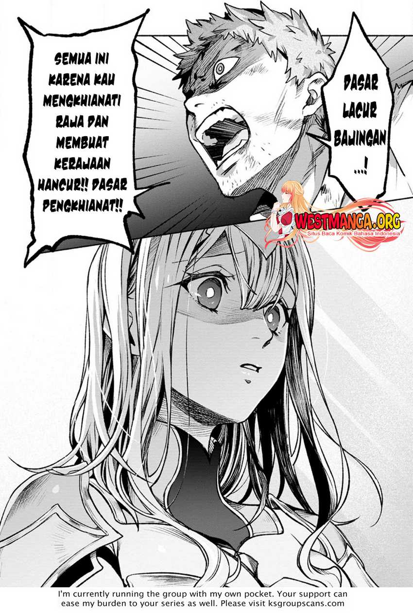 Sono Monban, Saikyou ni Tsuki: Tsuihou sareta Bougyoryoku 9999 no Senshi, Outo no Monban toshite Musou suru Chapter 26.3 - halaman 15