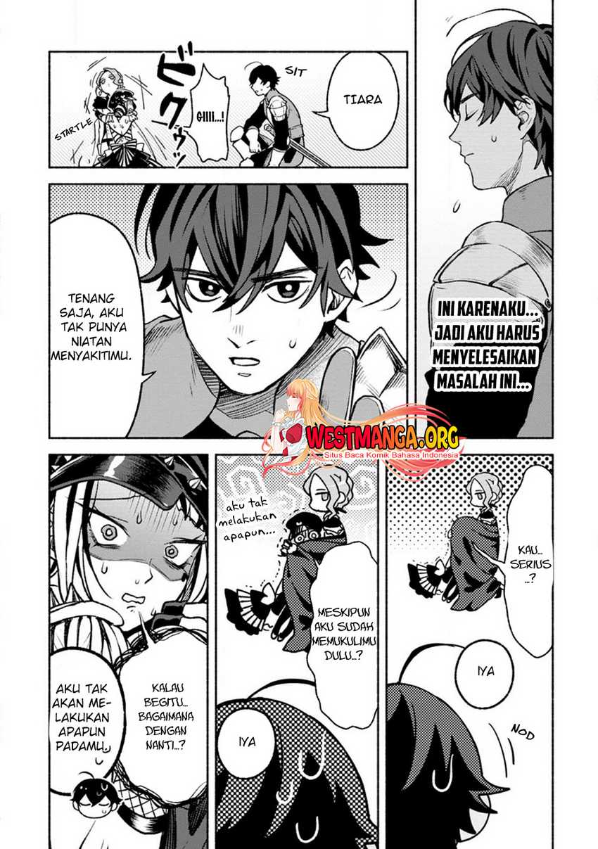 Sono Monban, Saikyou ni Tsuki: Tsuihou sareta Bougyoryoku 9999 no Senshi, Outo no Monban toshite Musou suru Chapter 26.3 - halaman 6