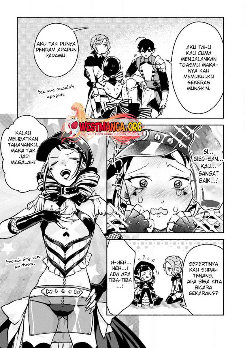 Sono Monban, Saikyou ni Tsuki: Tsuihou sareta Bougyoryoku 9999 no Senshi, Outo no Monban toshite Musou suru Chapter 26.3 - halaman 7