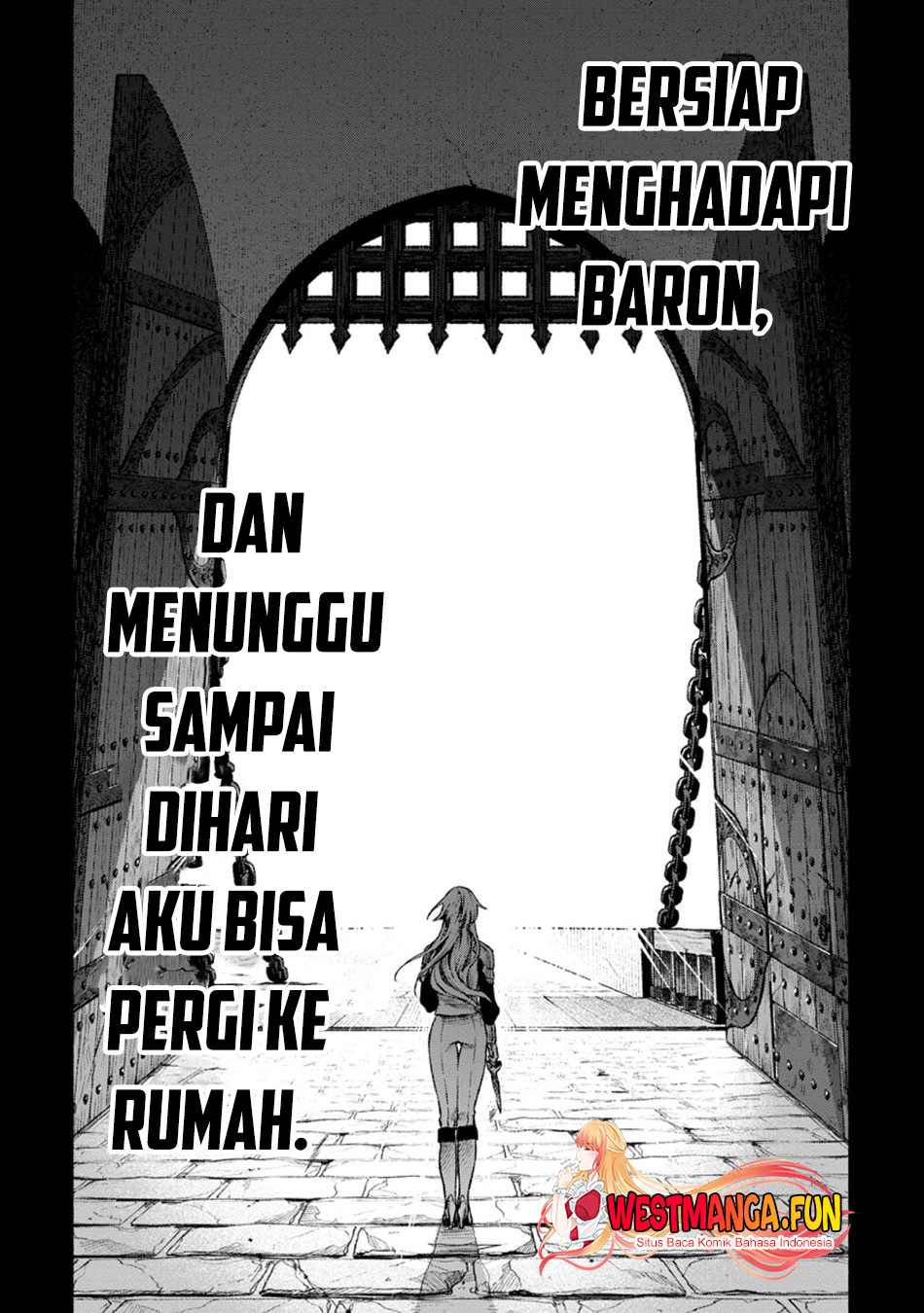 Sono Monban, Saikyou ni Tsuki: Tsuihou sareta Bougyoryoku 9999 no Senshi, Outo no Monban toshite Musou suru Chapter 28.1 - halaman 10