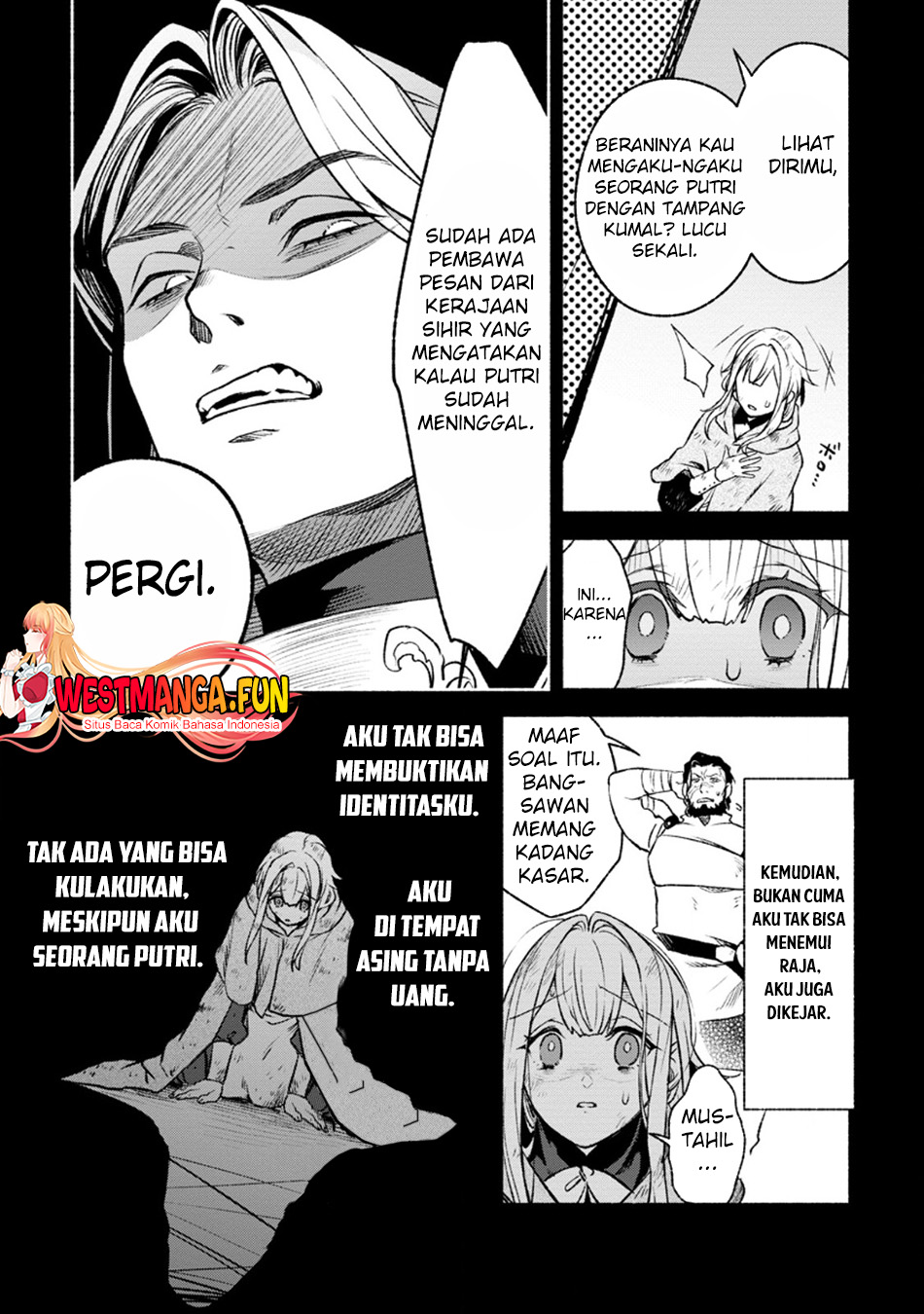 Sono Monban, Saikyou ni Tsuki: Tsuihou sareta Bougyoryoku 9999 no Senshi, Outo no Monban toshite Musou suru Chapter 28.1 - halaman 5