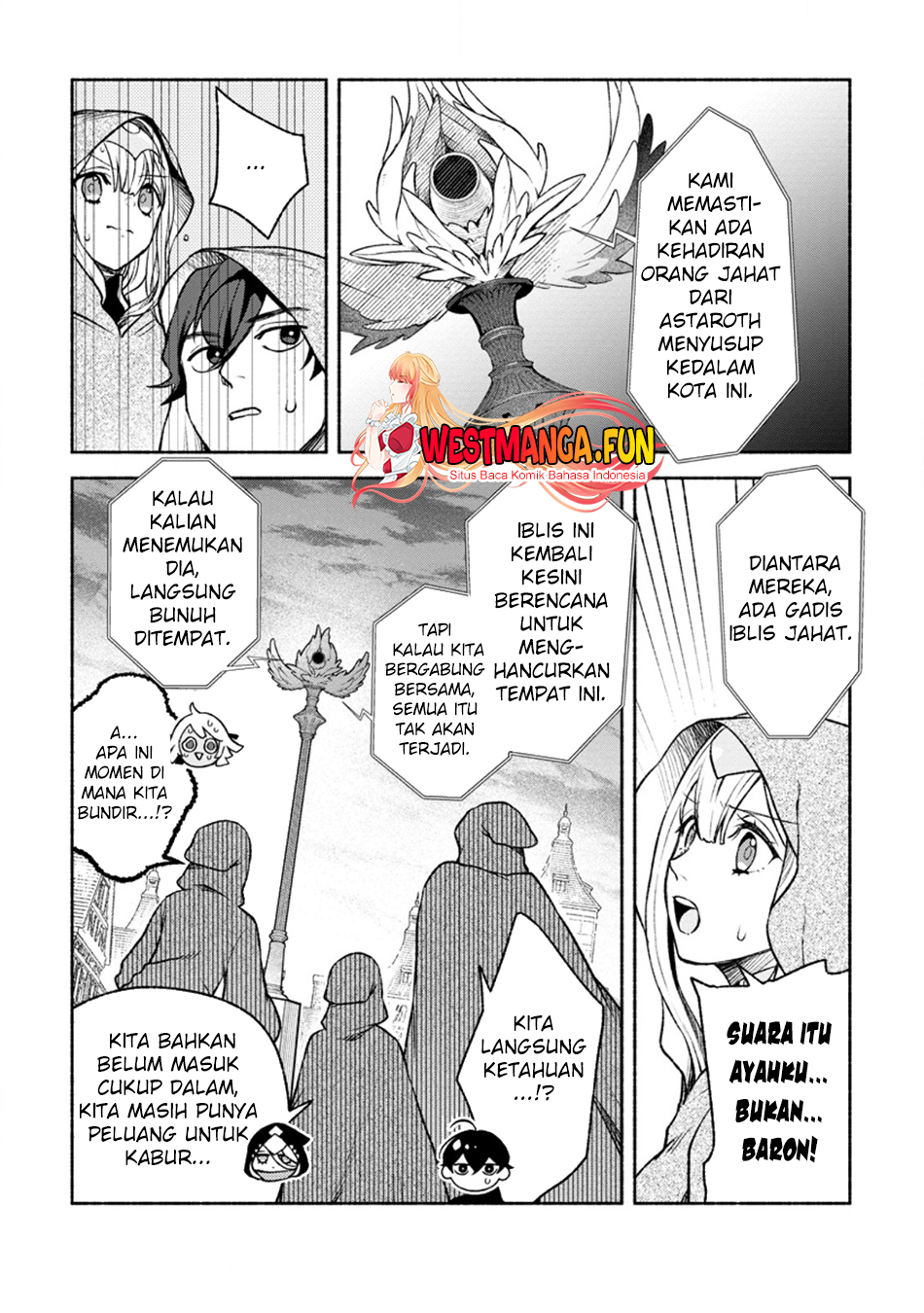 Sono Monban, Saikyou ni Tsuki: Tsuihou sareta Bougyoryoku 9999 no Senshi, Outo no Monban toshite Musou suru Chapter 28.2 - halaman 13