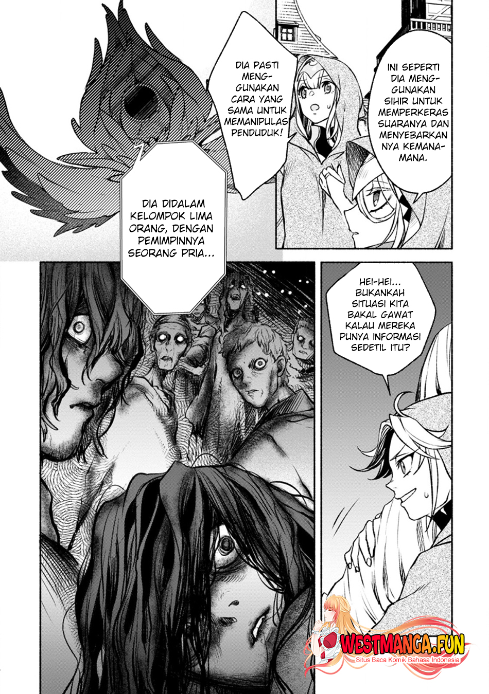 Sono Monban, Saikyou ni Tsuki: Tsuihou sareta Bougyoryoku 9999 no Senshi, Outo no Monban toshite Musou suru Chapter 28.2 - halaman 14