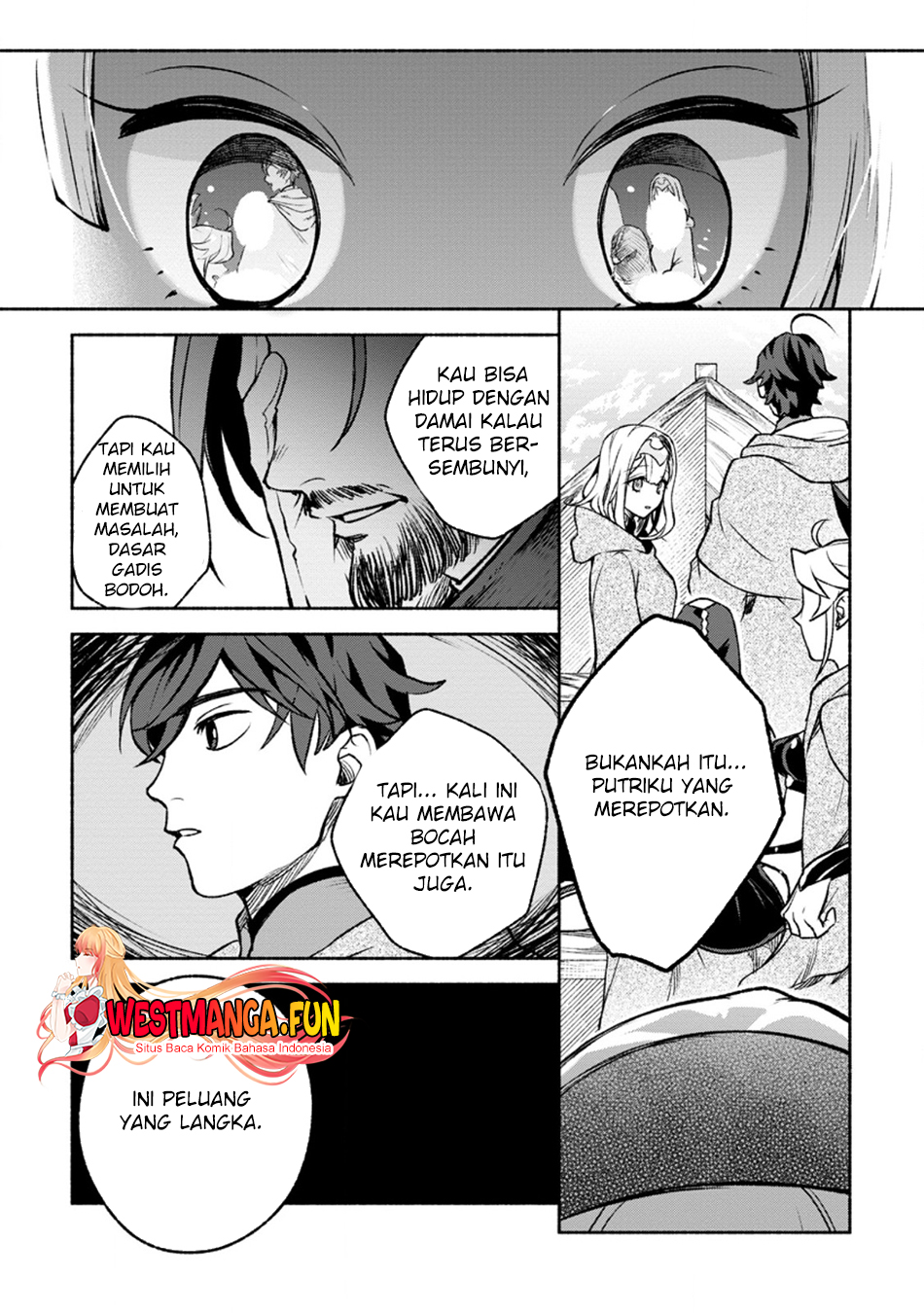 Sono Monban, Saikyou ni Tsuki: Tsuihou sareta Bougyoryoku 9999 no Senshi, Outo no Monban toshite Musou suru Chapter 28.2 - halaman 8