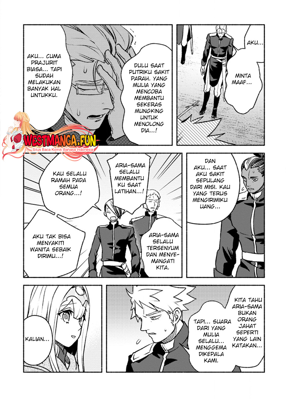 Sono Monban, Saikyou ni Tsuki: Tsuihou sareta Bougyoryoku 9999 no Senshi, Outo no Monban toshite Musou suru Chapter 29 - halaman 14