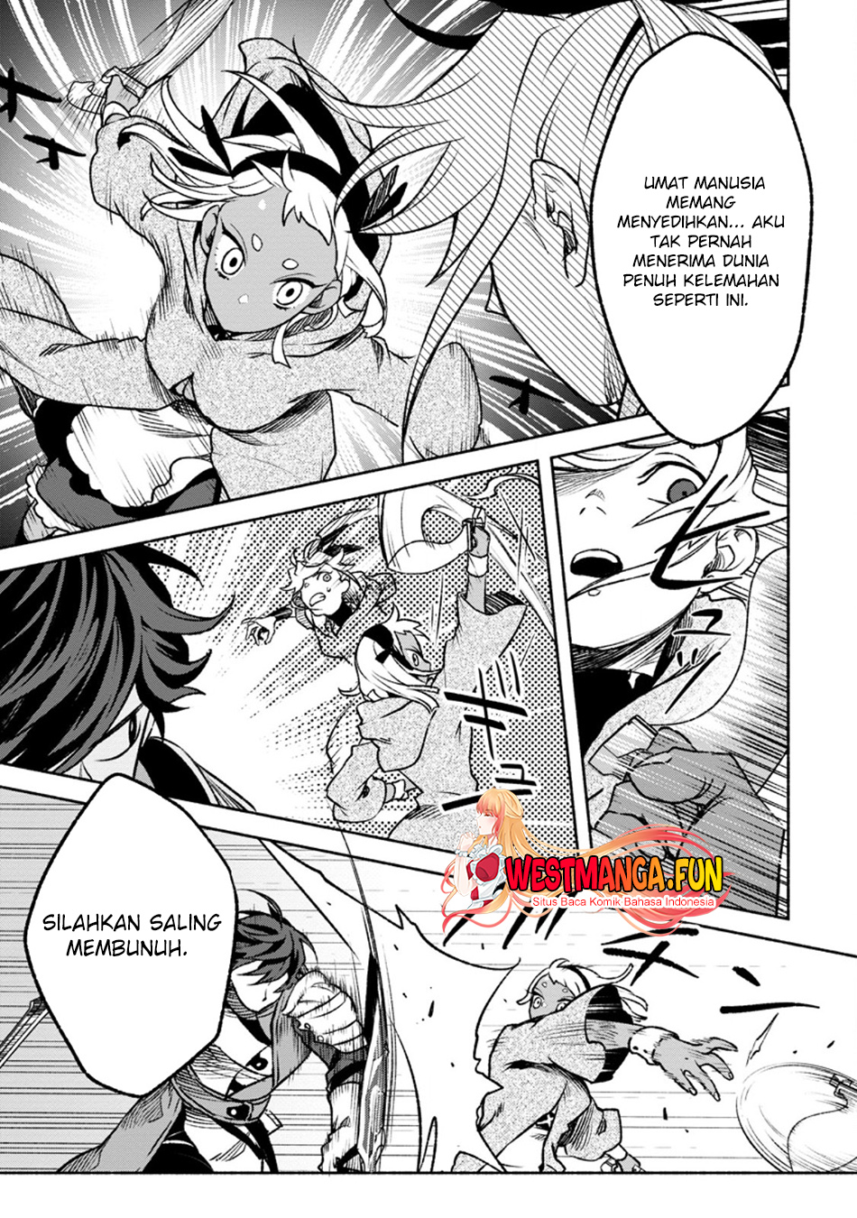 Sono Monban, Saikyou ni Tsuki: Tsuihou sareta Bougyoryoku 9999 no Senshi, Outo no Monban toshite Musou suru Chapter 29 - halaman 28