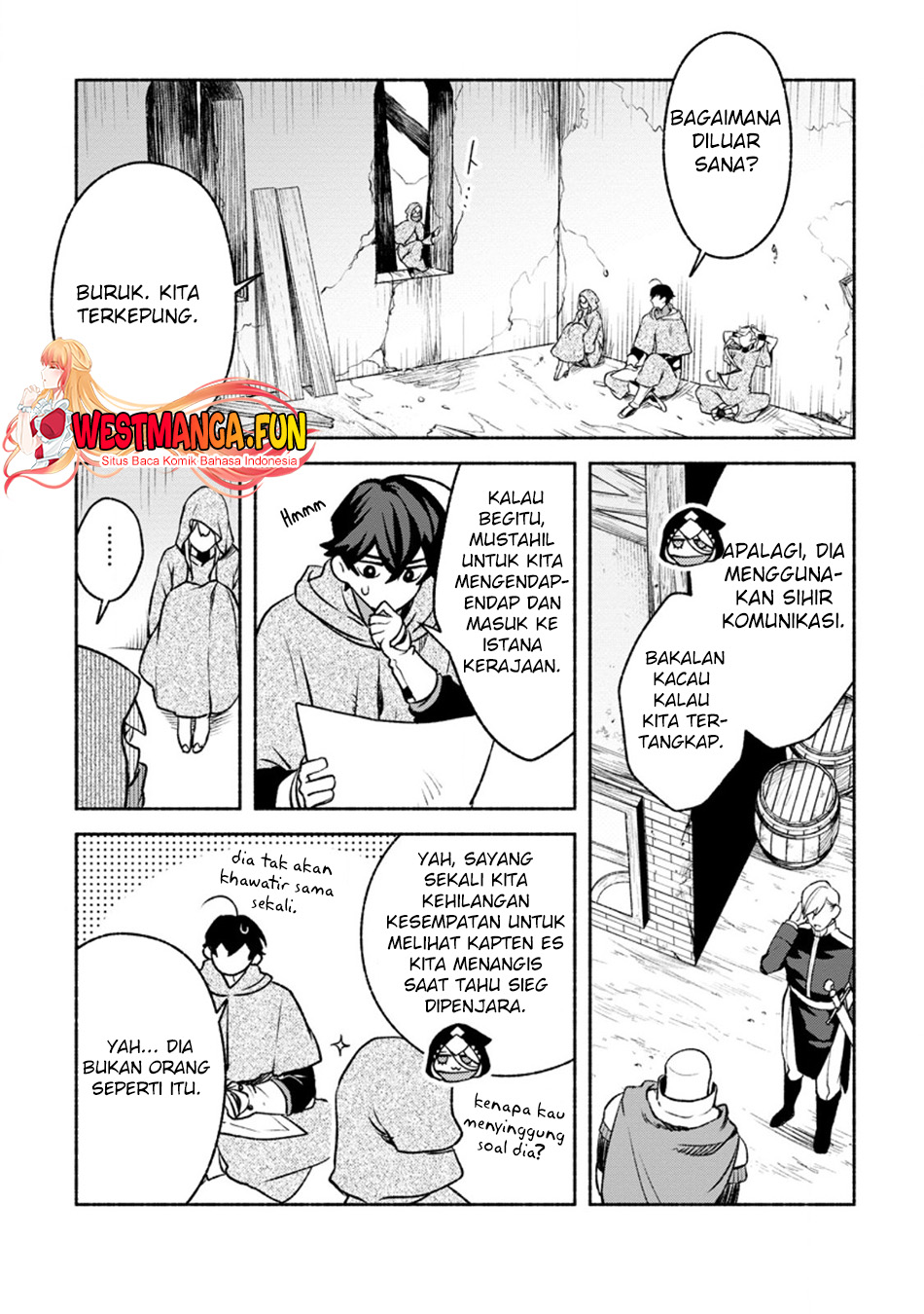Sono Monban, Saikyou ni Tsuki: Tsuihou sareta Bougyoryoku 9999 no Senshi, Outo no Monban toshite Musou suru Chapter 29 - halaman 4